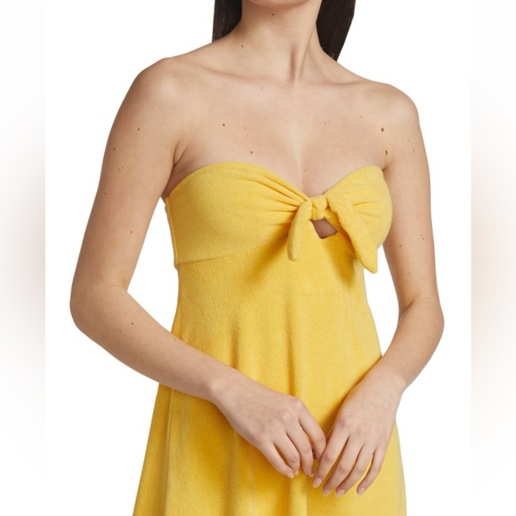 Zimmermann - Jeannie Midi Cotton Terry Shift Sun Dress - US 6 (Zimmermann 1) - Picture 2 of 16